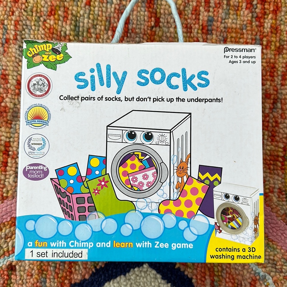 Silly Socks Matching Game - Ages 3 and up